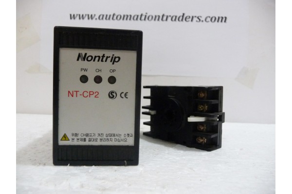 Power Relay Module with Base, NT-CP2, Nontrip, Korea